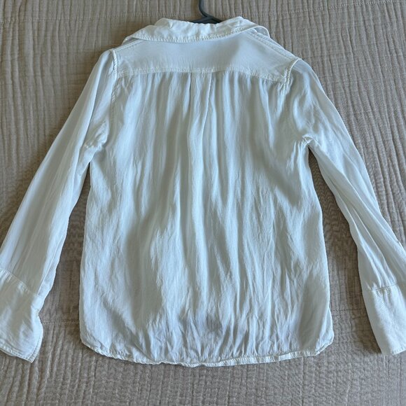 ZARA Satin Feel Long Sleeve Blouse — Brand New! 🤍 - Picture 6 of 13